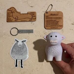 Cute Sheep Knitting Accessories Set, NWOT
